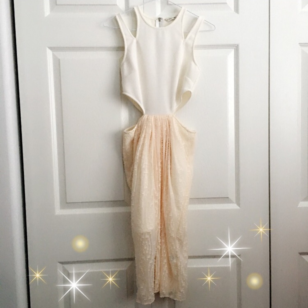 Ronny Kobo cutout midi dress